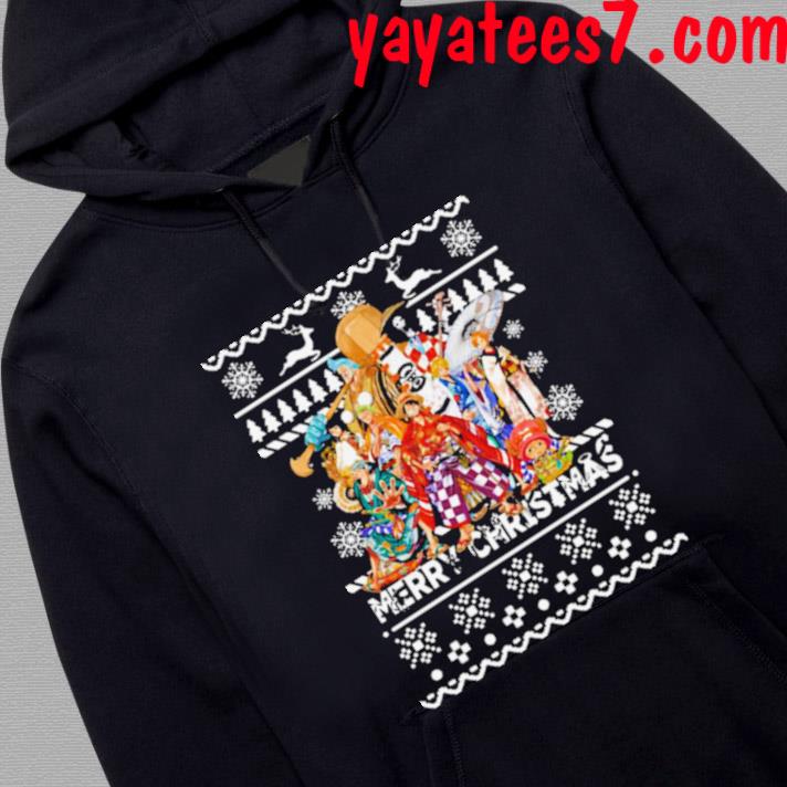 One Piece merry Christmas shirt, hoodie, sweater, long sleeve and tank top