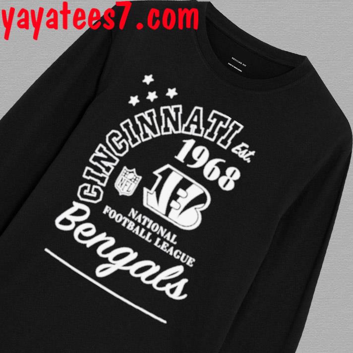 Cincinnati Bengals football est. 1968 go Bengals logo shirt, hoodie,  sweater, long sleeve and tank top