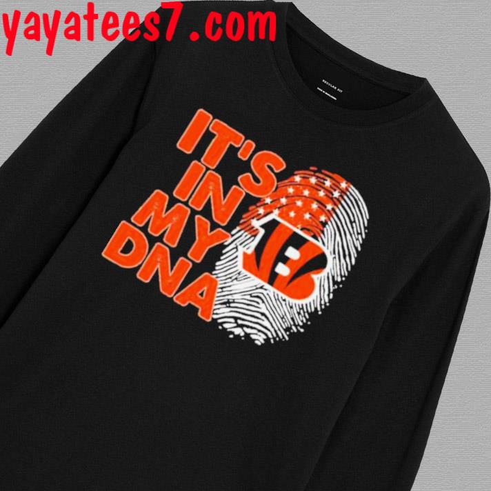 Cincinnati Bengals Football 2023 It'S In My Dna Shirt - Peanutstee