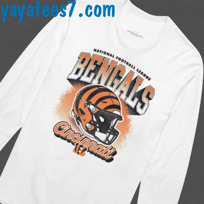 Official Cincinnati Bengals Throwback Helmet Shirt, hoodie, tank top,  sweater and long sleeve t-shirt