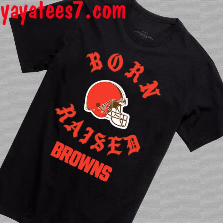 cleveland browns raglan shirt