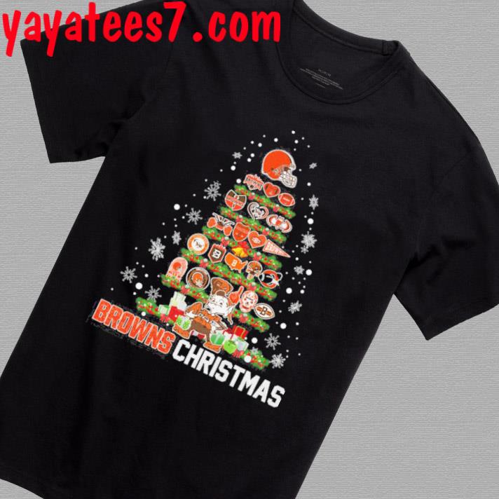 Cleveland Browns Christmas Tree Shirt