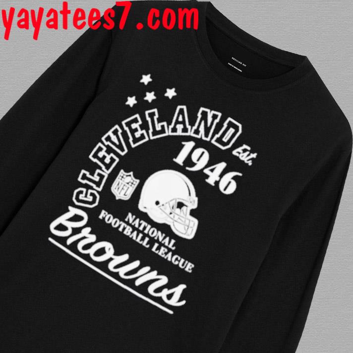 Cleveland Football Skull Hooded Sweatshirt