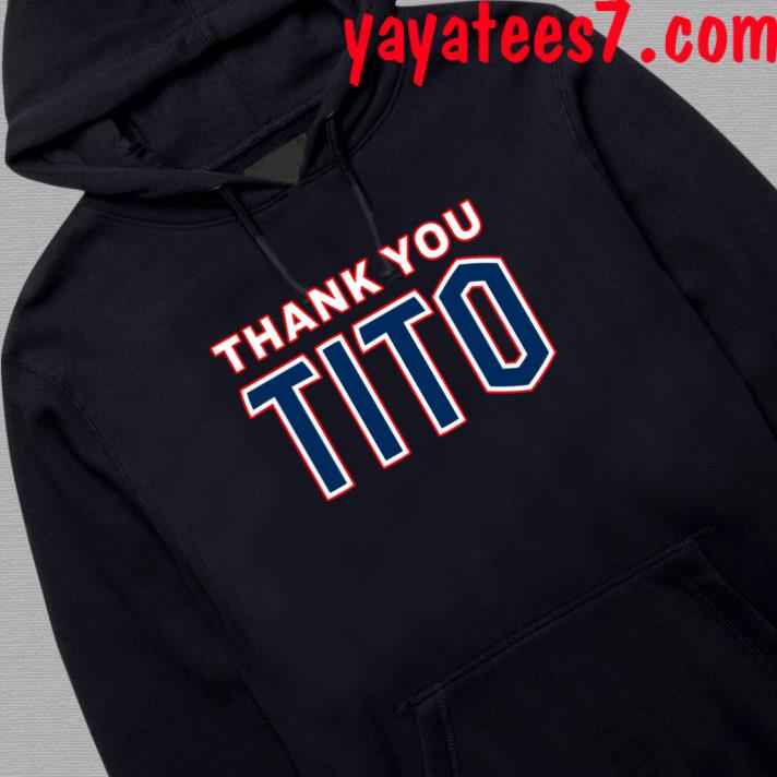 Thank You Tito Cleveland Guardians Shirt, hoodie, longsleeve