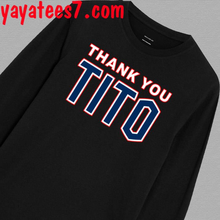 Cleveland Guardians Thank You Tito Shirt