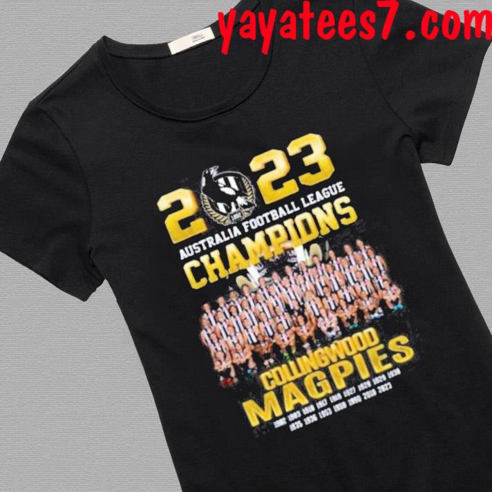 2023 Australia Football League Champions Collingwood Magpies Unisex T-shirt