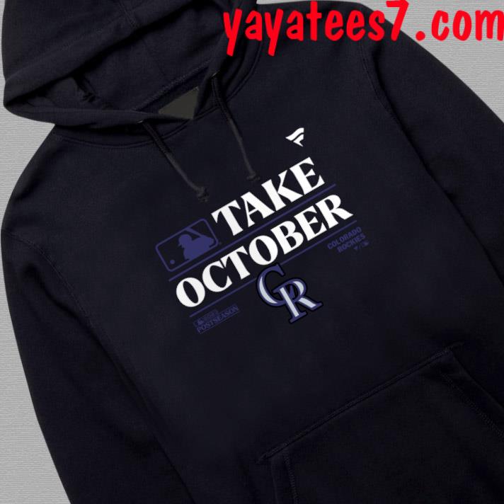 Colorado Rockies Take October 2023 Postseason shirt - Guineashirt Premium ™  LLC