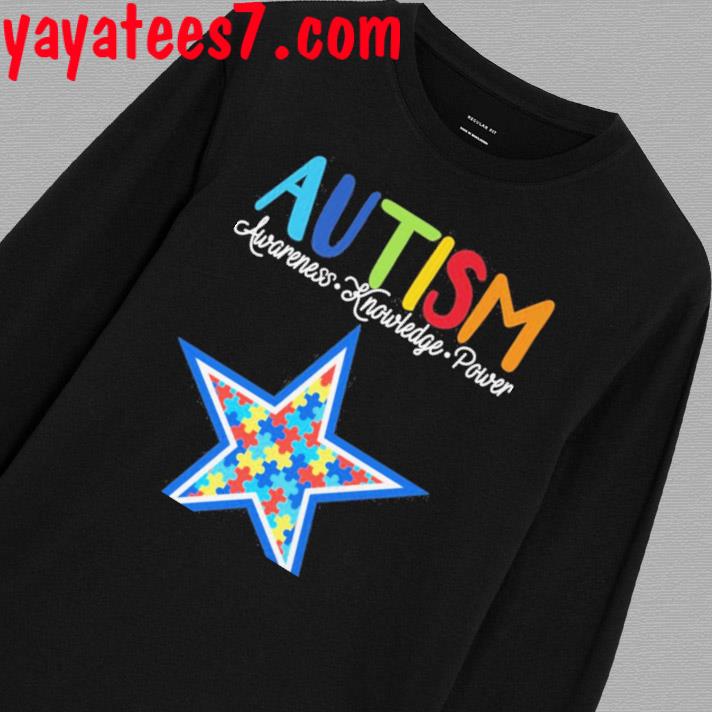 Dallas Cowboys Autism Awareness Knowledge Power Shirt