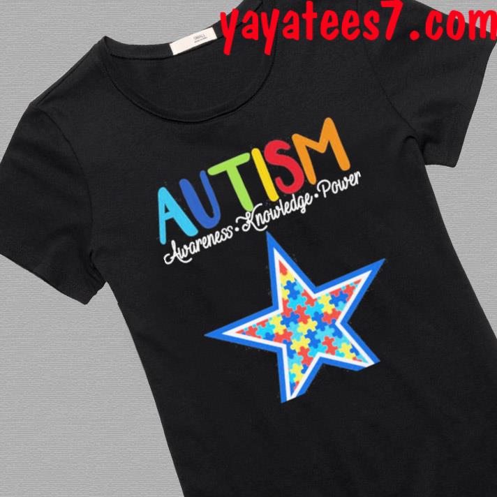 Dallas Cowboys Autism Awareness Knowledge Power Shirt