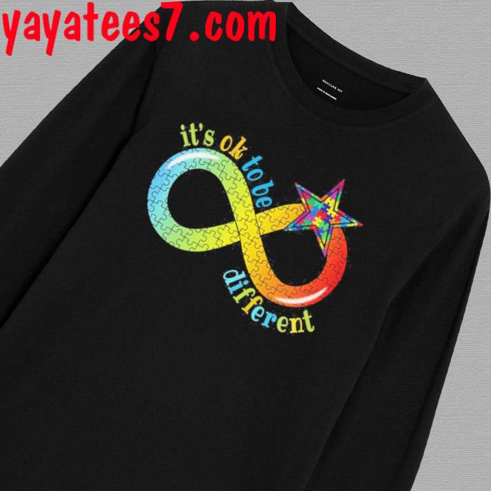 Official dallas Cowboys It's Ok To Be Different Autism Awareness Infinity  Symbol Shirt, hoodie, sweater, long sleeve and tank top