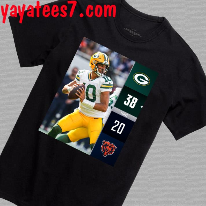 Green Bay Packer Win 38 - 20 Chicago Bears Nfl Kickoff 2023 Final