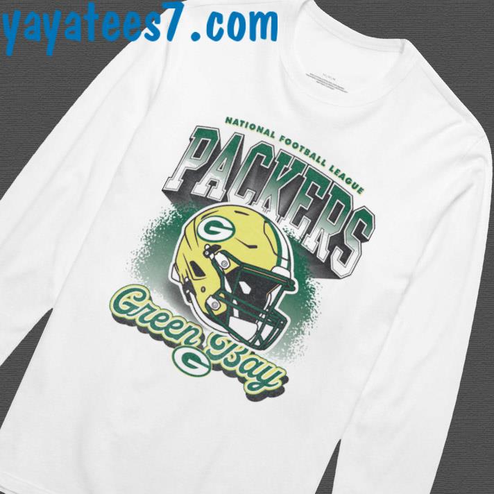 47 Men's Green Bay Packers Grey Franklin Long Sleeve Hooded T-Shirt