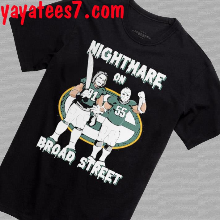 Green Bay Packers Nightmare On Broad Street T-Shirt