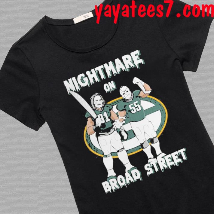 Official green Bay Packers Nightmare On Broad Street Unisex T