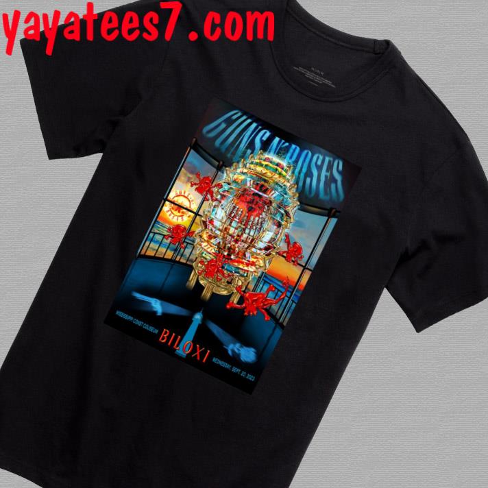 Guns N' Roses Sep 20, 2023 Biloxi, MS Poster Shirt