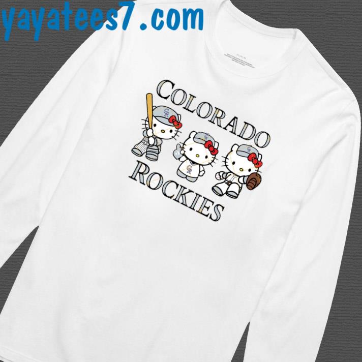Hello Kitty Colorado Rockies Baseball News Shirt, hoodie, sweater, long  sleeve and tank top