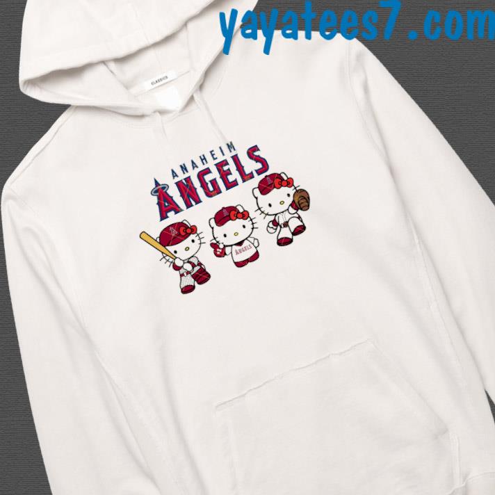 Los Angeles Angels Special Hello Kitty Design Baseball Jersey