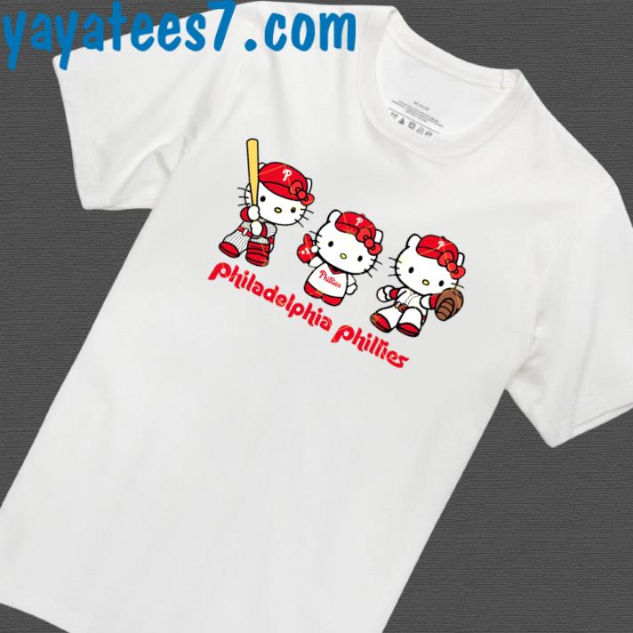 Philadelphia Phillies Special Hello Kitty Design Baseball Jersey