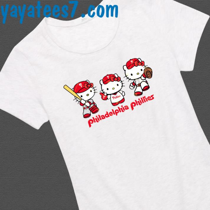 Philadelphia Phillies Special Hello Kitty Design Baseball Jersey