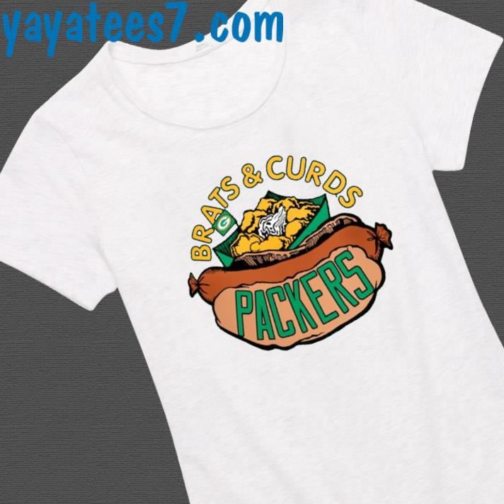 Brats Curds Packers Shirt Nfl X Flavortown Green Bay Packers