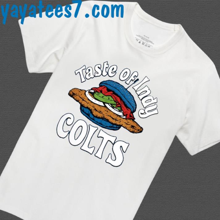 Royal Indianapolis Colts NFL x Guy Fieri's Flavortown Tri-Blend T