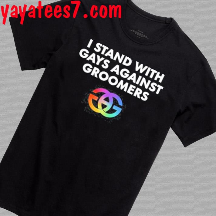 I Stand With Gays Against Groomers Shirt