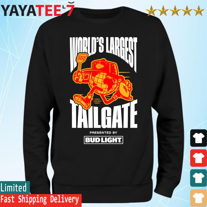 World's Largest Tailgate Kansas City Chiefs shirt, hoodie, sweatshirt,  ladies tee and tank top