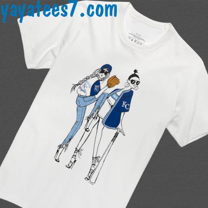 Kansas city royals merchandise g iiI 4her by carl banks white baseball  girls Kansas city royals shirt, hoodie, sweater, long sleeve and tank top