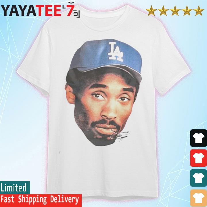 Kobe Bryant Los Angeles Dodgers Hat Signature Shirt - Peanutstee