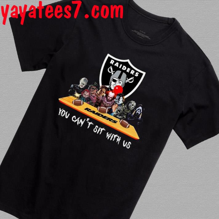 Horror Movie Team Las Vegas Raiders Shirt - High-Quality Printed Brand