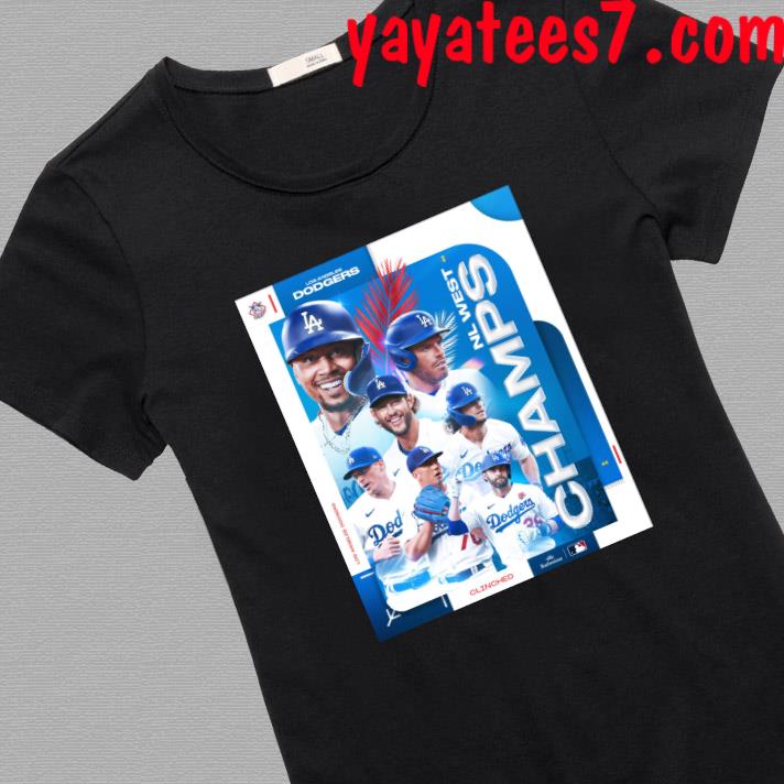 Los Angeles Dodger 10Th Nl West Division Champions Shirt - Peanutstee