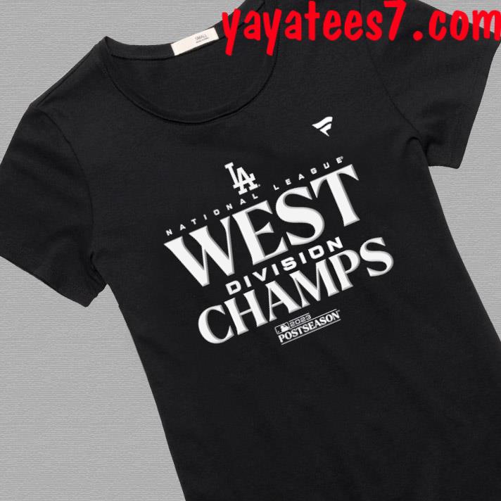 2023 NL West Division Champions 2023 MLB Los Angeles Dodgers skyline shirt  - Limotees