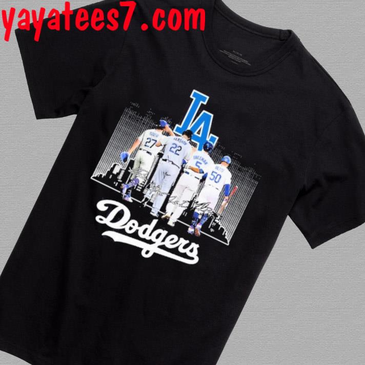 Los Angeles Dodgers Kevin Brown Clayton Kershaw Freddie Freeman