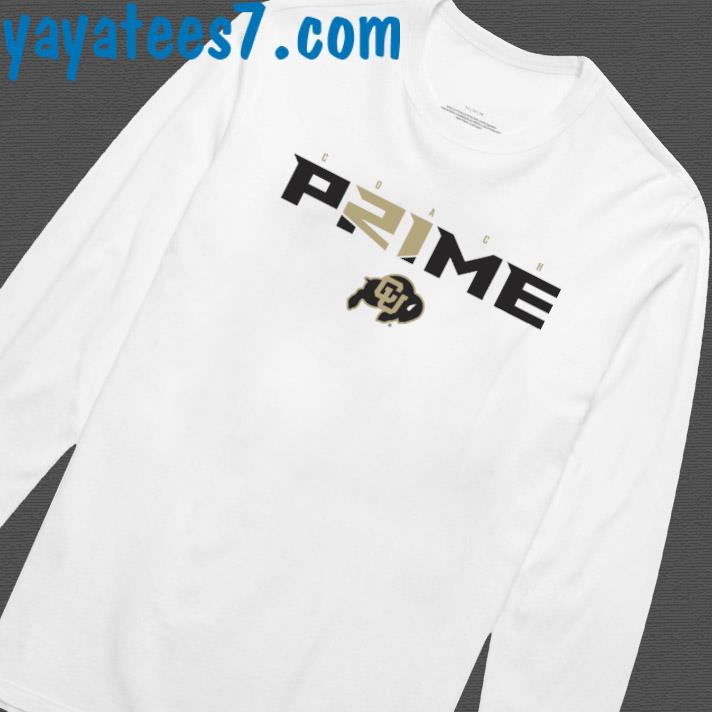 Men's Deion Sanders White Colorado Buffaloes Coach Prime Pullover Hoodie