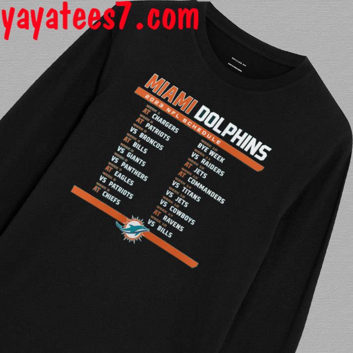 Miami Dolphins Sweatshirt Tshirt Hoodie Nfl Miami Dolphins Football Shirts  Miami Dolphins Vs Game Today T Shirt Miami Dolphins News Schedule 2023 