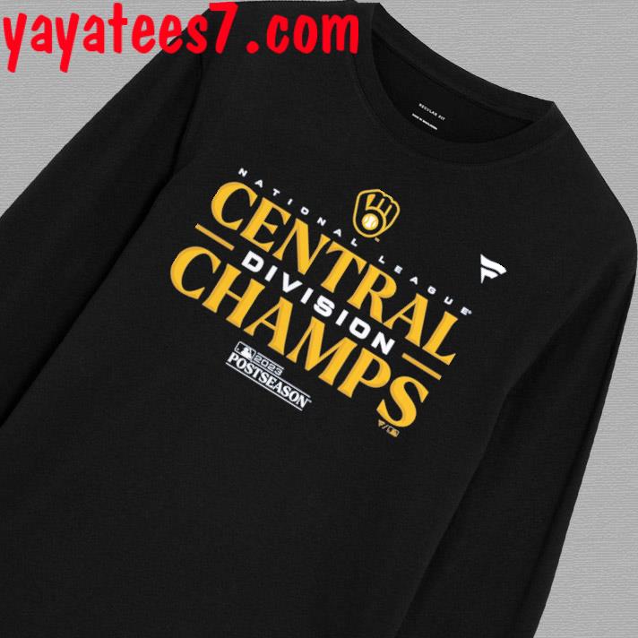 Official Milwaukee Brewers Youth 2023 NL Central Division Champions Locker  Room T-Shirt, hoodie, sweater, long sleeve and tank top