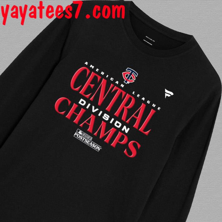 Minnesota Twins American League 2023 AL Central Division Champions shirt,  hoodie, sweater, long sleeve and tank top