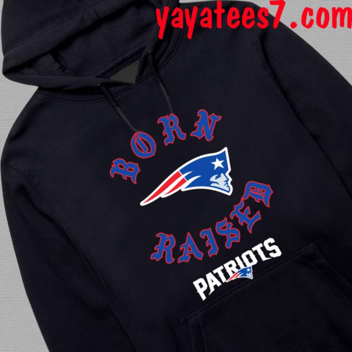 New England Patriots Born X Raised Unisex T-shirt - Shibtee Clothing