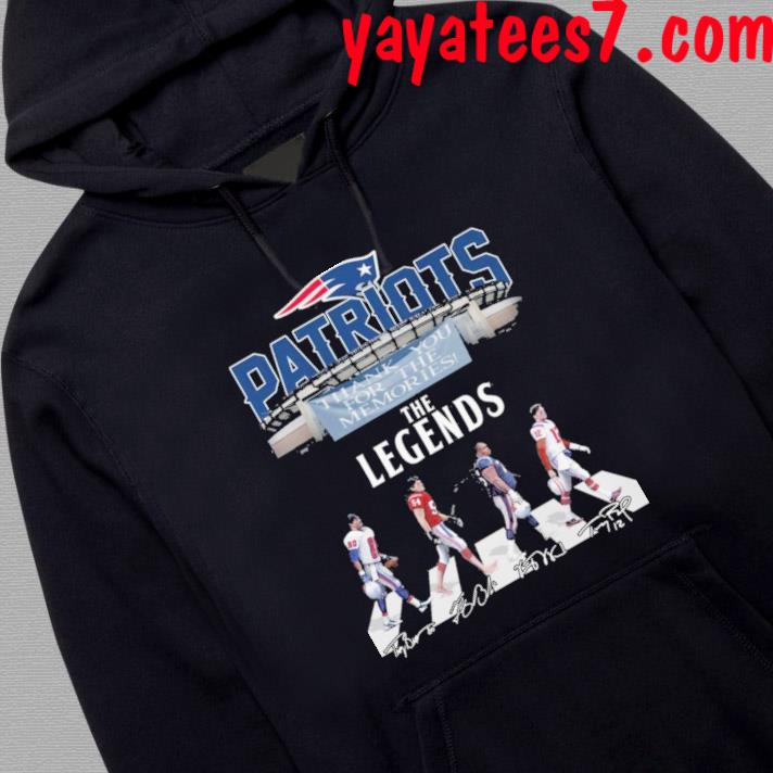 New England Patriots The Legends Thank You For The Memories Unisex