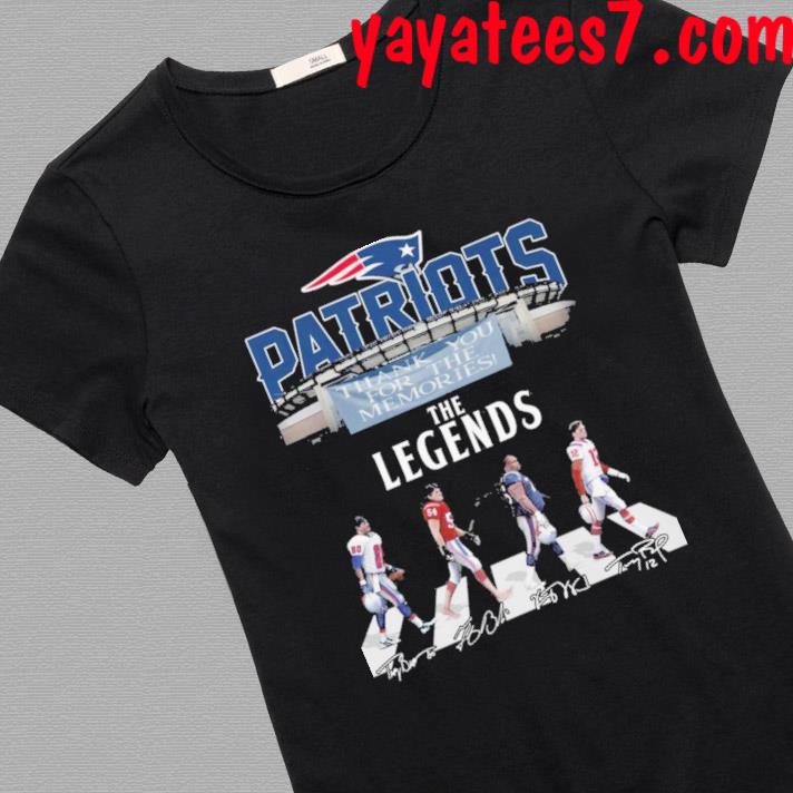 New England Patriots The Legends Thank You For The Memories Unisex