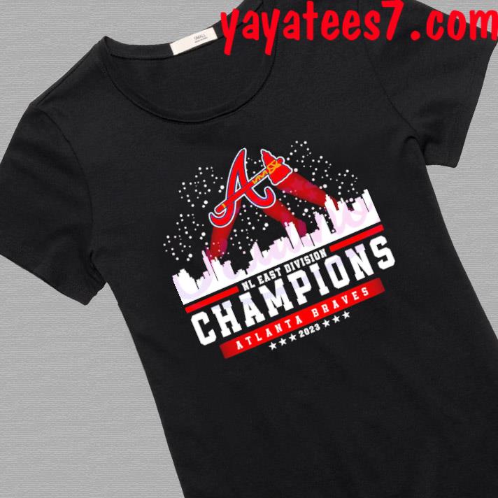 Atlanta Braves 2023 NL East Champions Skyline shirt, hoodie