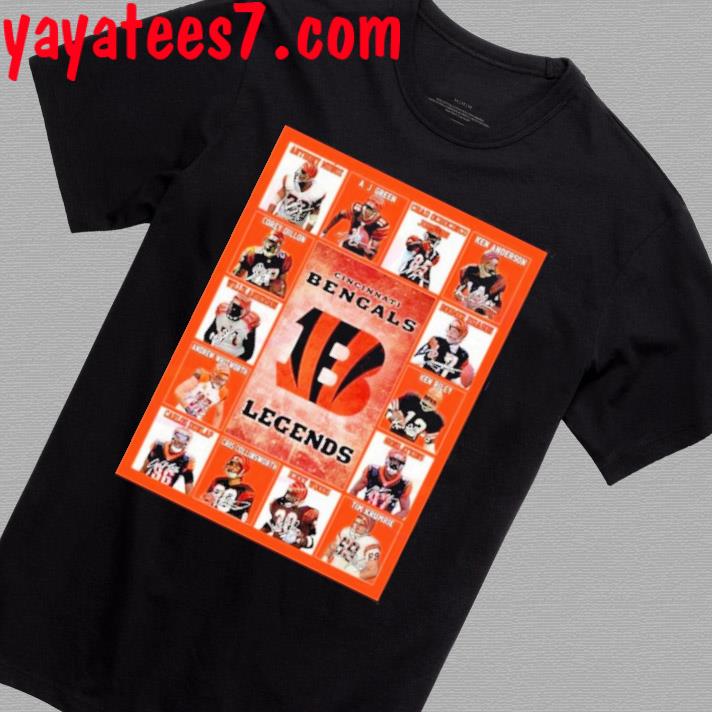 Official official CincinnatI bengals legends shirt, hoodie