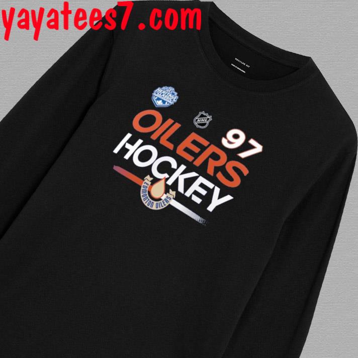 Connor mcdavid edmonton oilers 2023 nhl heritage classic name & number shirt,  hoodie, sweater, long sleeve and tank top