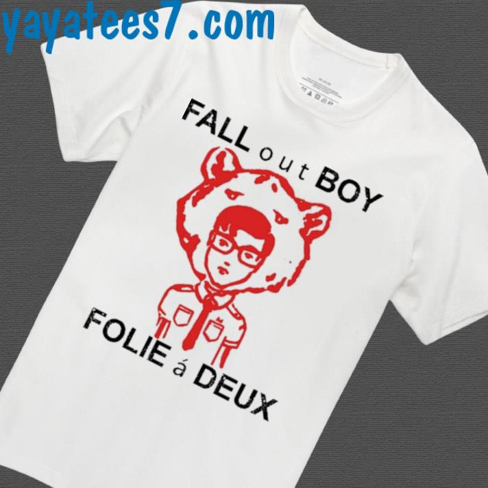 Official Fall Out Boy Folie A Deux Pete Wentz Paramore Rare Shirt