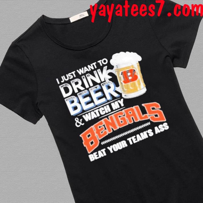 NFL Cincinnati Bengals Drink Beer And Watch My Bengals Shirt Gift For Fan -  YesItCustom