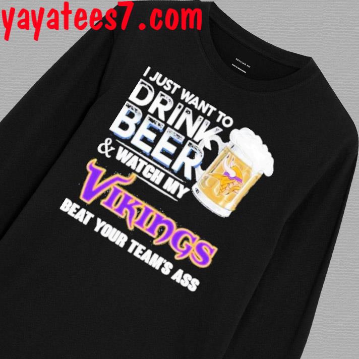 Official Minnesota Vikings This Team Makes Me Drink Shirt, hoodie, sweater,  long sleeve and tank top