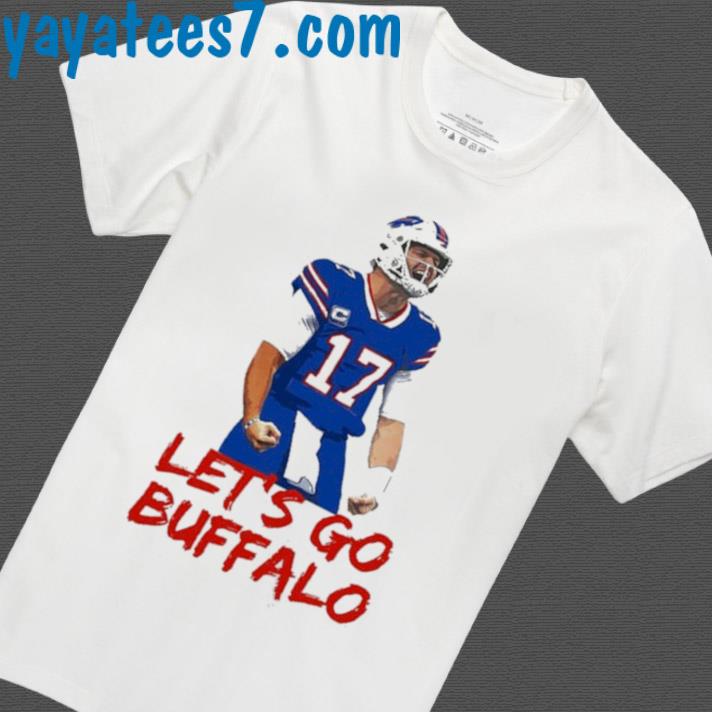 Josh Allen Let's Go Buffalo Shirt - Zerelam