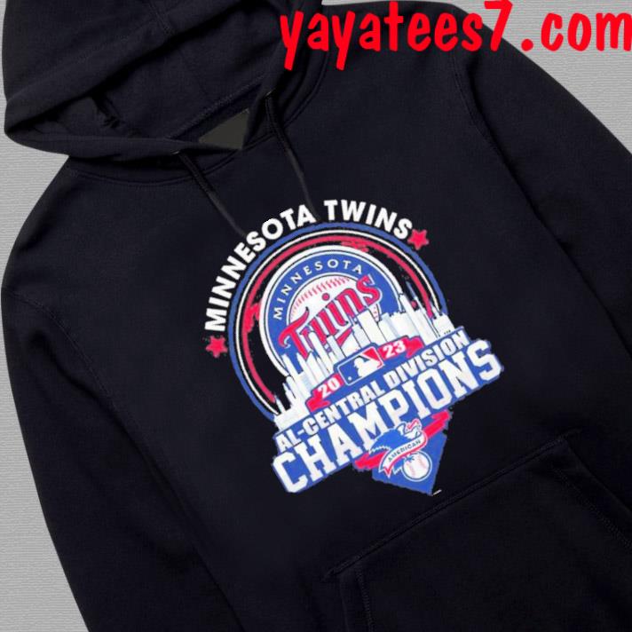 Skyline Twins 2023 AL Central Division Champions Minnesota Twins shirt,  hoodie, sweater, long sleeve and tank top