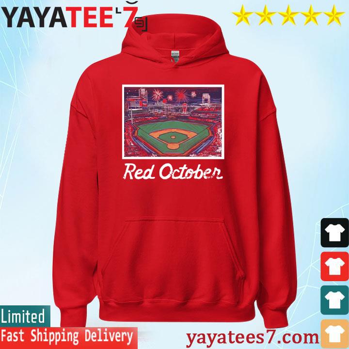 Philadelphia Phillies Red October Stadium 2023 Red Phillies Shirt