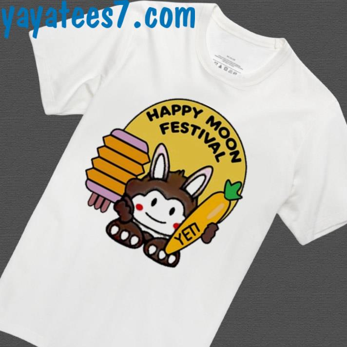 Official Red Happy Moon Festival New Shirt
